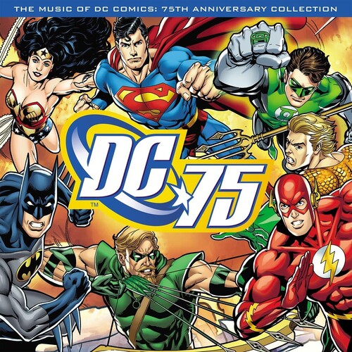 Varios Artistas - DC 75: La Música de DC Comics: Colección 75 Aniversario - LP de Música en Vinilo