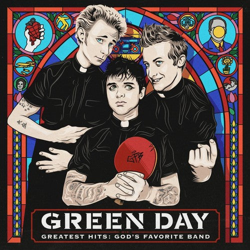 Green Day - Grandes éxitos: La banda favorita de Dios - LP