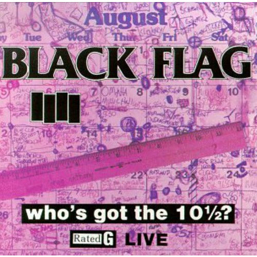 Black Flag - ¿Quién tiene el 10 1/ 2? -LP