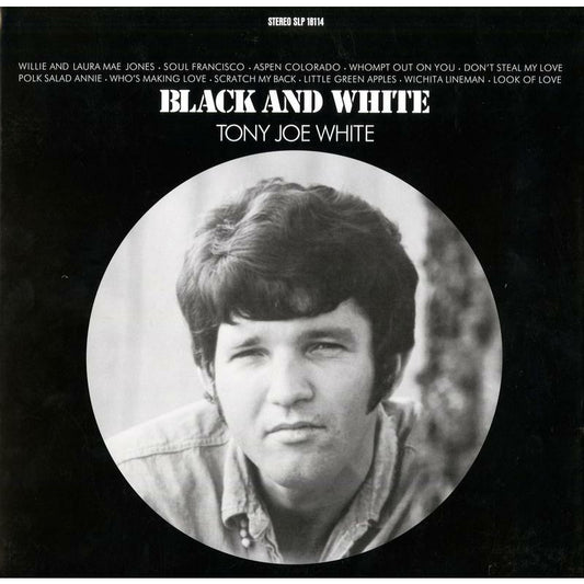 Tony Joe White - Blanco y negro - LP de producciones analógicas