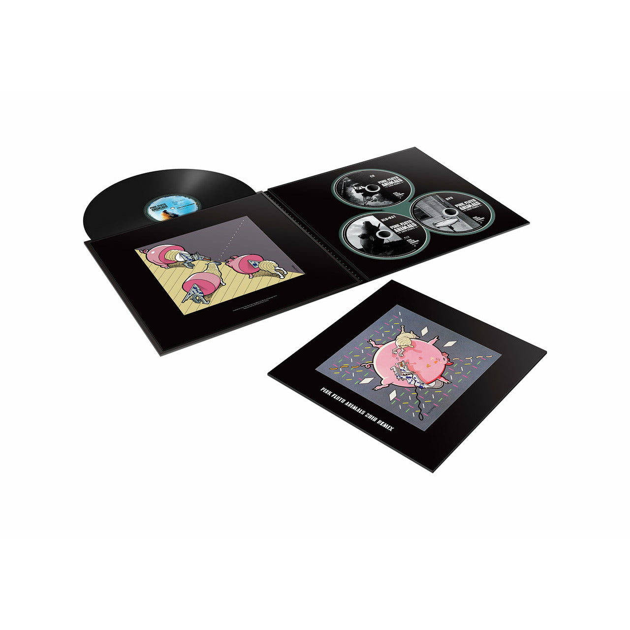 Pink Floyd – Animals (2018 Remix) LP, CD, DVD-Audio-Disc und Blu-Ray-Box-Set