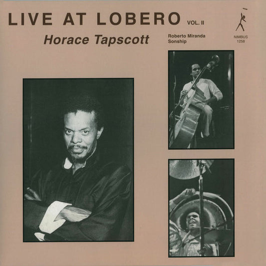 Horace Tapscott - En Vivo En Lobero Vol. 2 - Puro Placer LP 