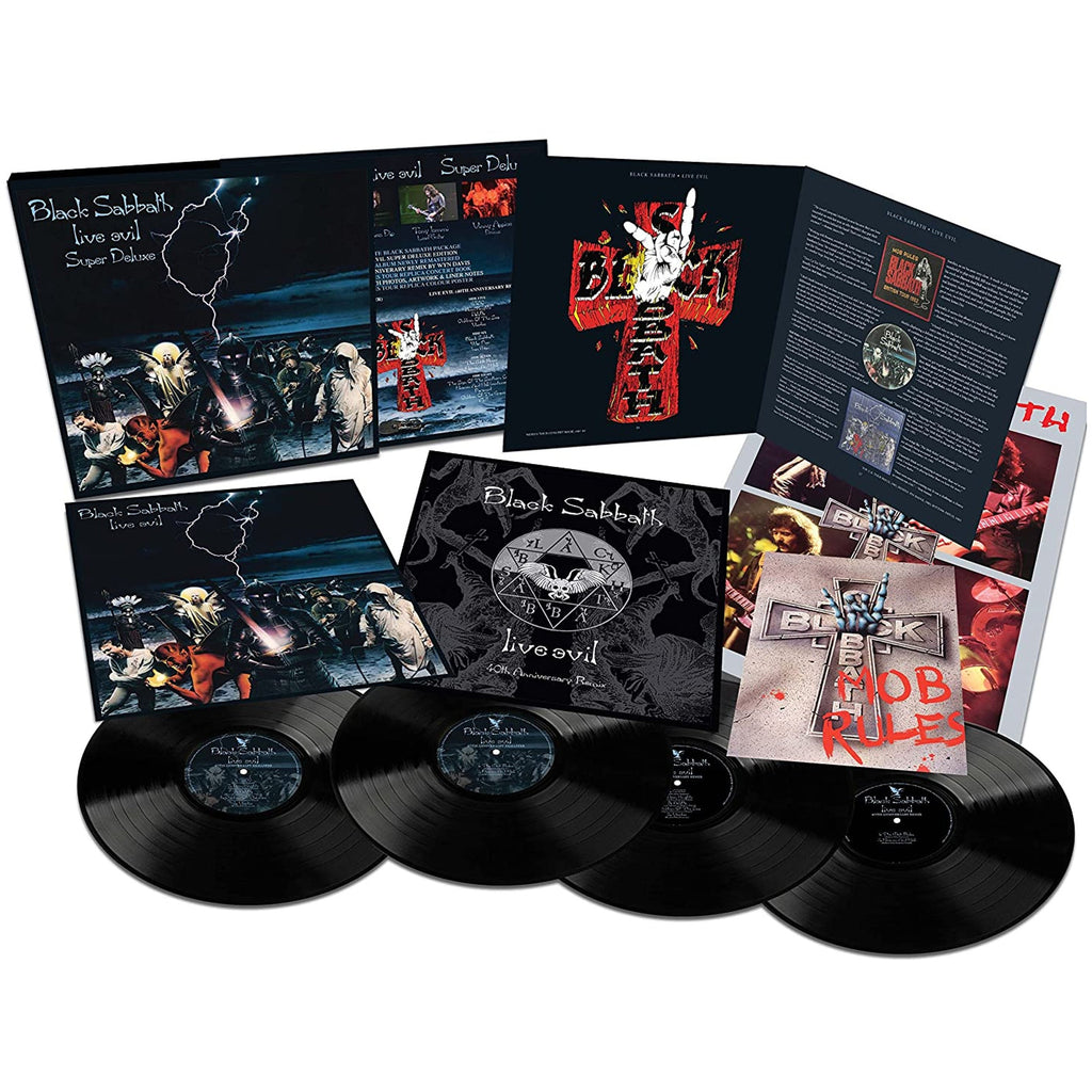Black Sabbath - Live Evil (40th Anniversary Super Deluxe) - LP en caja
