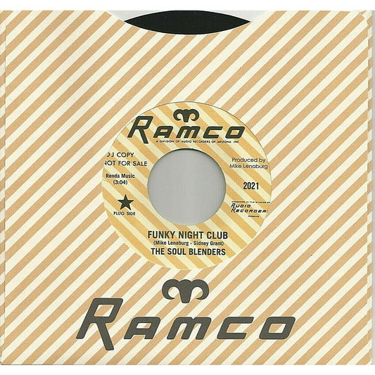 Al Reed / Soul Blenders Funky, Funky Curfew & Funky Night Club - 45 rpm 7"