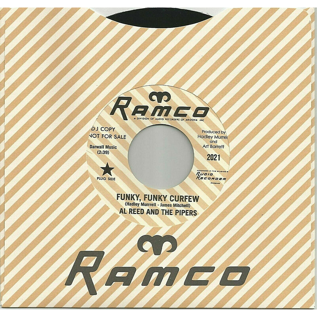 Al Reed / Soul Blenders Funky, Funky Curfew & Funky Night Club - 45 rpm 7"