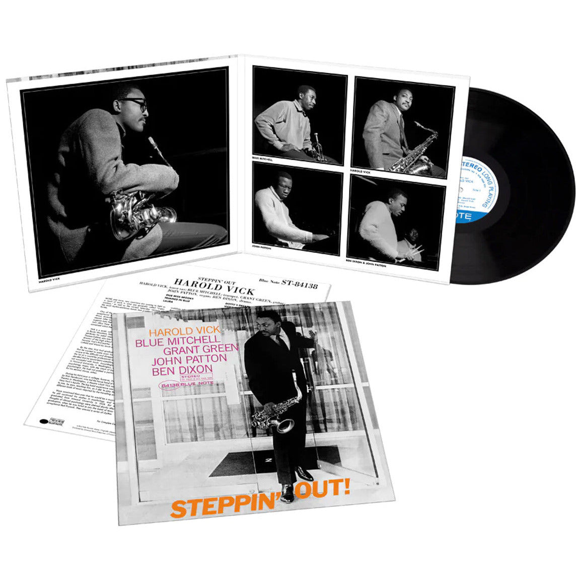 Harold Vick – Steppin‘ Out – Tone Poet LP 